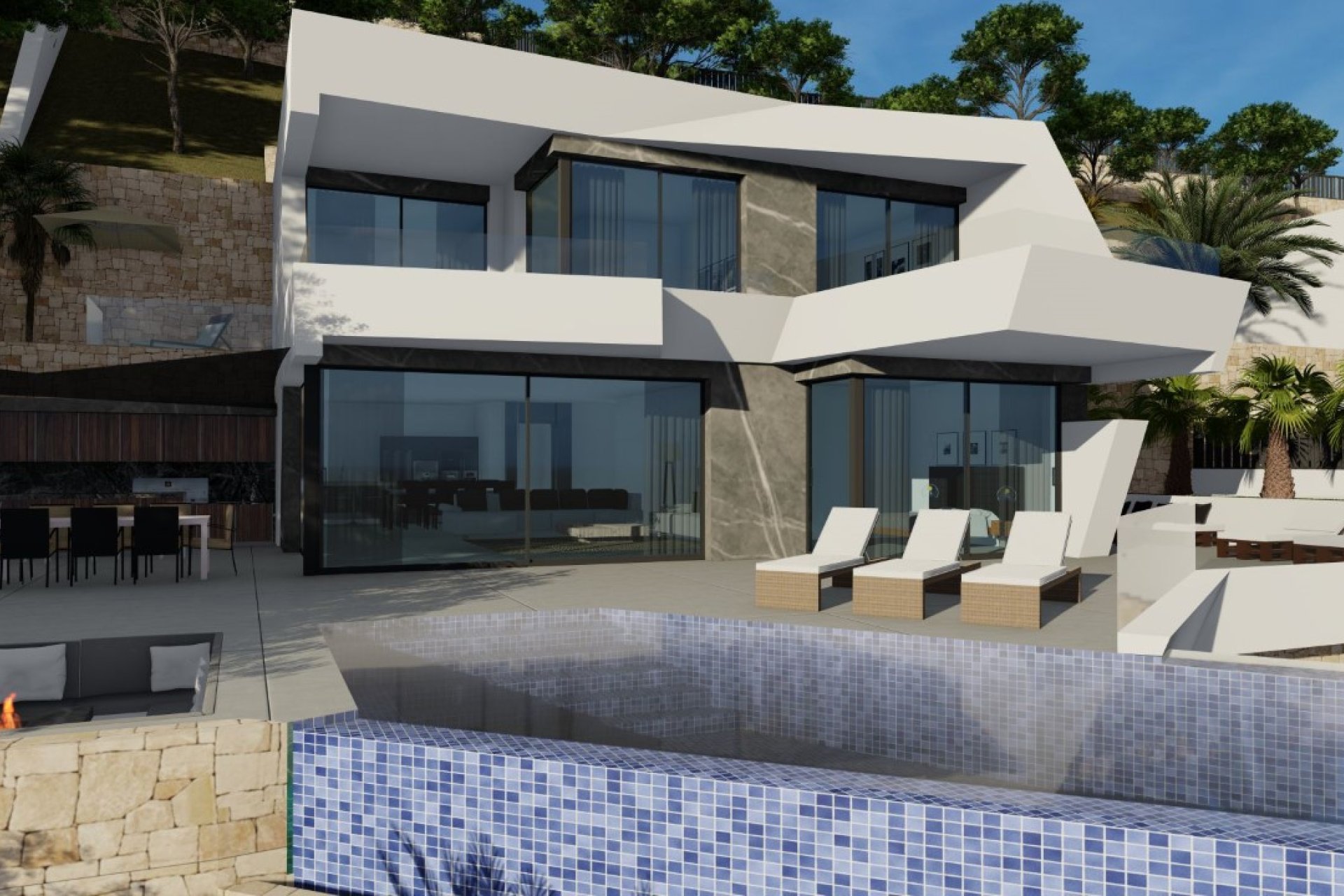 Новое здание - Villa - Calpe