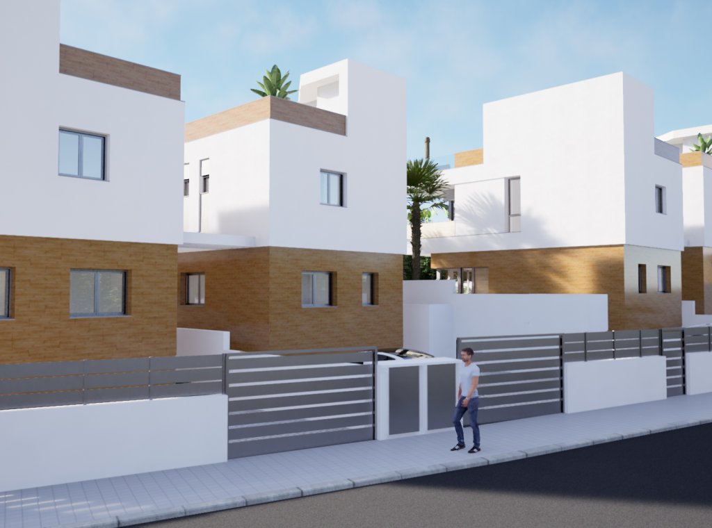 Obra nueva - Adosado - Pilar de la Horadada