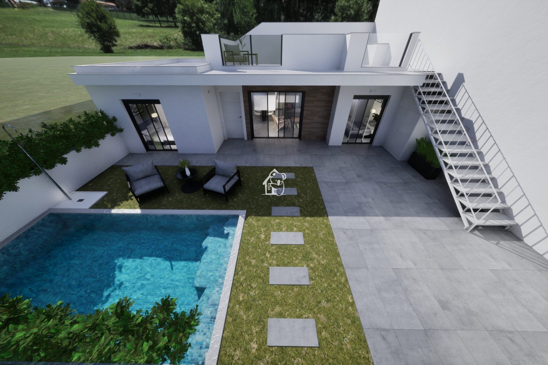 Obra nueva - Adosado - Torre-Pacheco