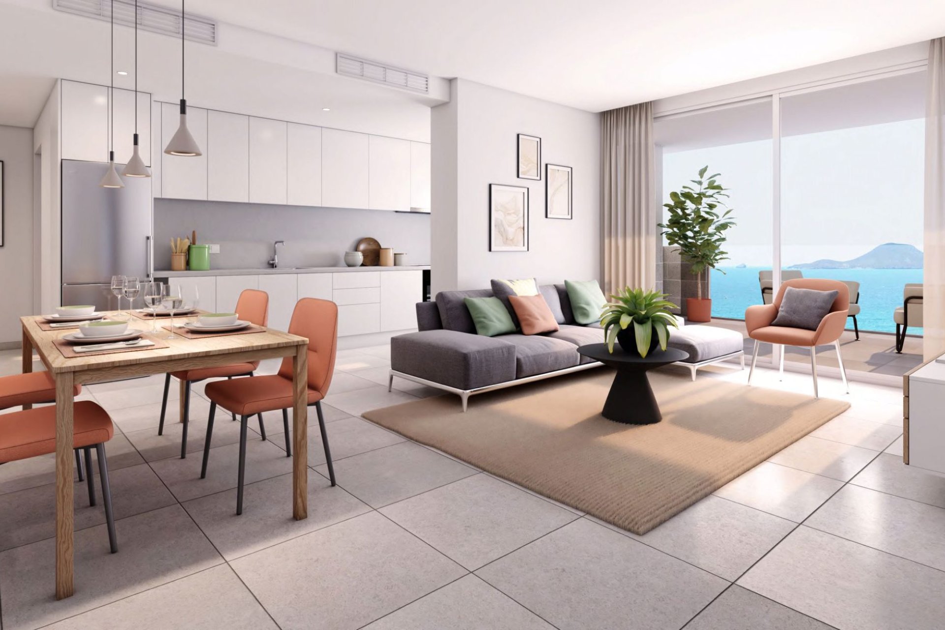 Obra nueva - Apartamento / piso - La Manga del Mar Menor