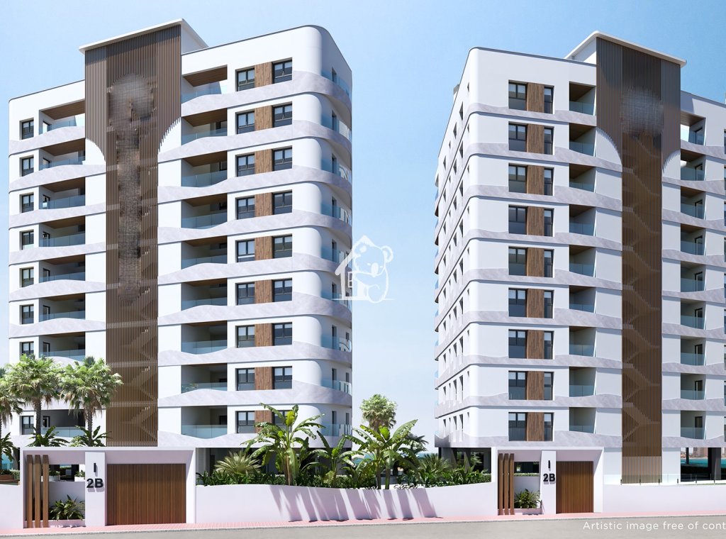 Obra nueva - Apartamento / piso - La Manga del Mar Menor
