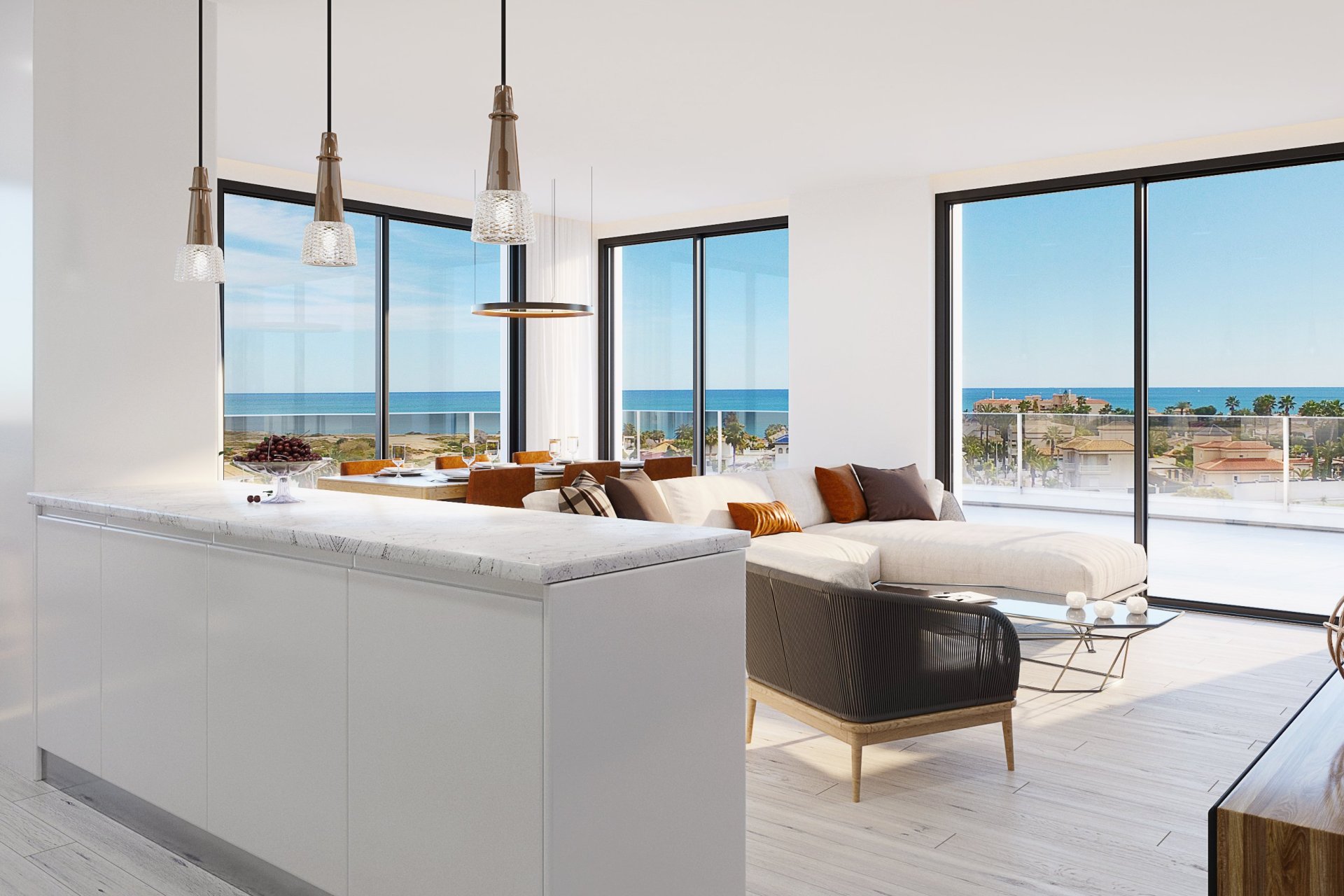 Obra nueva - Apartamento / piso - Playa Flamenca