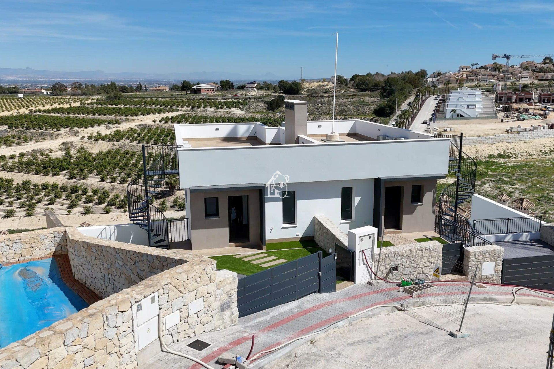 Obra nueva - Villa - Algorfa