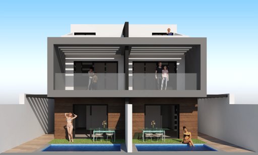 semi-detached - Nouvelle construction - San Javier - NB-38544